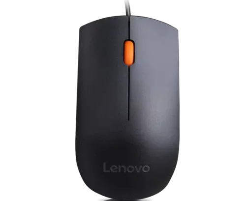 Cod. L:302 Mouse LENOVO 300 GX30M39704 / 3 botones / 1600DPI / cable 1.80m / USB / Negro