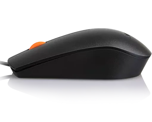 Cod. L:302 Mouse LENOVO 300 GX30M39704 / 3 botones / 1600DPI / cable 1.80m / USB / Negro