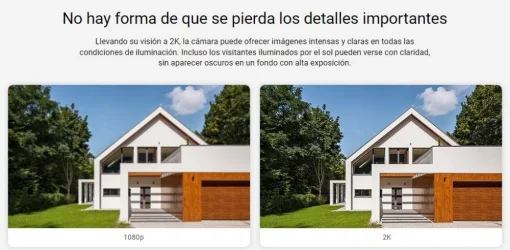 Cod. AE:205 Cámara exterior Wi-Fi EZVIZ H3 - 3MP resolución 2K / Visión Nocturna a Color / Detección de personas/ vehículos (tecnología de IA) / Defensa activa (sirena y luz estroboscópica) / Audio bidireccional / almacenamiento microSD (hasta 256GB) / Pr