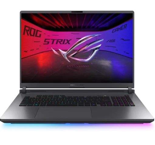 Cod. 1818 ASUS ROG Strix G18 (2025) G815 / Intel Core&trade; i9 14900HX (36 MB cach&eacute;, hasta 5.8GHz, 24 n&uacute;cleos, 32 hilos)&reg; 14.&ordf; Gen. / 32GB DDR5 / 1TB SSD PCIe&reg; 4.0 / NVIDIA&reg; GeForce RTX&trade; 5070 GDDR7 8GB / 18" FHD+ (1920 x 1200, WUXGA) 144Hz, sRGB: 100% / Window