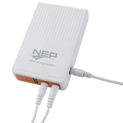 Cod. 064 Mini UPS P/Router NEP QX-600 / 10.000 mAh, 25W (12V,9V, 5V)