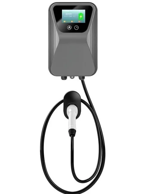 Cod. 278  Cargador Smart P/Veh&iacute;culos El&eacute;ctricos / EV Tipo 2 / 7kW a 32Amp, Monof&aacute;sico / Plug &amp; Play / Pantalla LCD / Protecci&oacute;n IP55