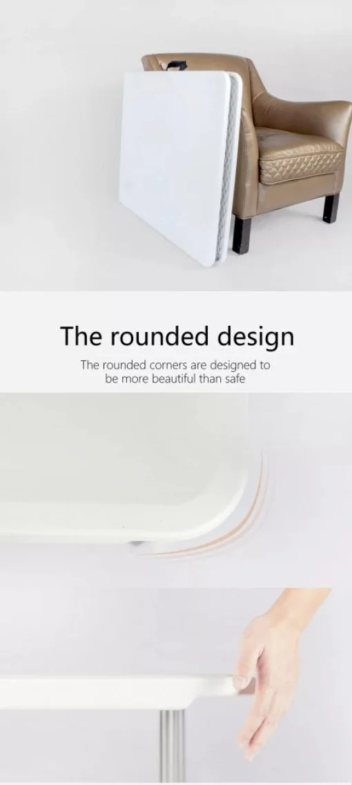 Cod. 030 OpenBox Mesa plegable para Eventos o exterior HY-Z183A / Medidas: 183*76*74 / Material: Plastico-Metal / Capacidad Asientos 6 personas / Blanco hues