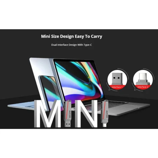 Cod. 227 Flash Memory HIKSEMI DUAL Slim E307C 32GB / USB 3.2 Tipo-A y USB Tipo-C High Speed OTG / MetálicoFlash Memory HIKSEMI DUAL Slim E307C 32GB / USB 3.2 Tipo-A y USB Tipo-C High Speed OTG / Metálico