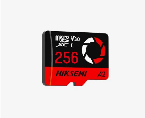 Cod. 246 Micro SD HIKSEMI Capture 4K clase 10 V30 256GB / Espacial P/Drones, Videojuegos, Cámaras Video grabación en 4K UHD / Lectura 180MB/s y escritura 150MB/s