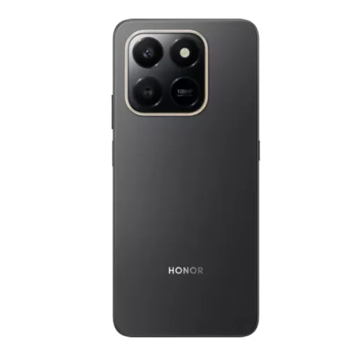Cod. 298 HONOR X7d / 256GB Rom / 8GB Ram / LTE (Dual SIM) / 6.77" HD+ 120 Hz / Cam. 108MP con AI, 8MP Frontal / MagicOS 9 (Android 15) / Bot&oacute;n AI / Resistencia al agua IP65 y caidas SGS / Bat. celda dual 6.500 mAh / Negro Nocturno