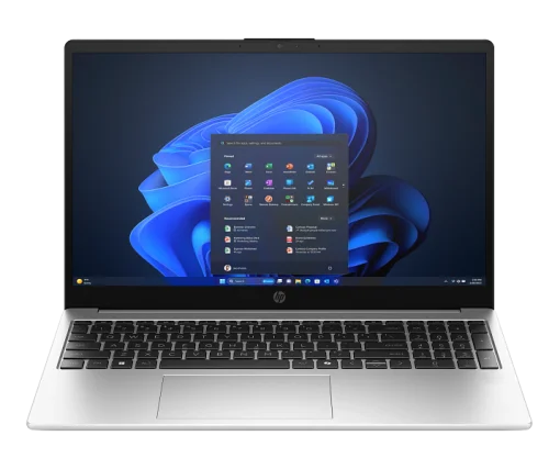 Cod. 1796 Laptop HP 250R G10 / Intel&reg; Core&trade; 5 120U (12MB cach&eacute;, 10 n&uacute;cleos, hasta 5,0GHz) / 16GB / 512 GB SSD PCle M.2 / 15.6" HD / FreeDOS 3.0 / Teclado Espa&ntilde;ol num&eacute;rico / Plata turbo