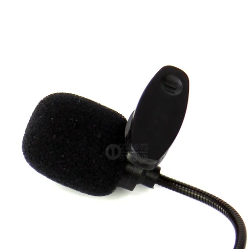 Cod. 809 Micrófono con clip para cámaras Web/Jack 3.5MM