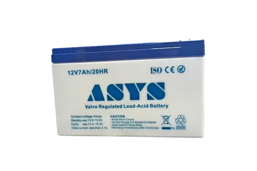 Cod. 052 Batería de plomo sellada ASYS 12V 7Ah/20Hr