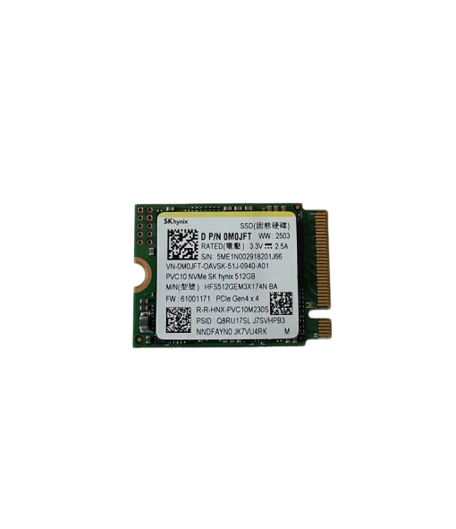 Cod. 508 SSD SK Hynix M.2 512GB / 2230 / PCIe® 4x4 NVMe® (Sin empaque)