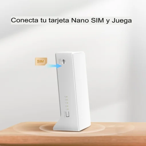 Cod. 143 Router Wi-Fi N MERCUSYS MB110-4G / 4G LTE 150Mbps &amp; Ethernet 300Mbps&nbsp;/ Conexi&oacute;n WAN/LAN / Conecta hasta 32 Dispositivos / Plug &amp; Play con Chip 4G