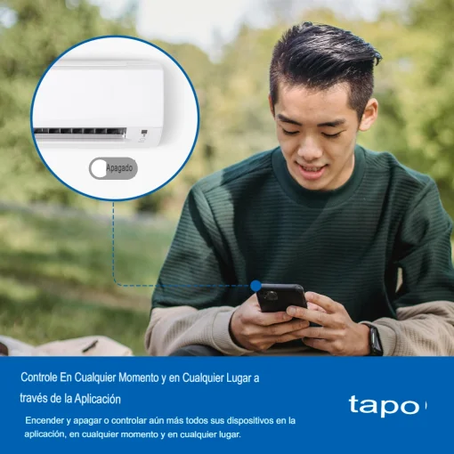 Cod. 1097 Controlador y Control Remoto Universal Smart TP-LINK Tapo H110 Hub IR &amp; IoT / controla hasta 18 electrodom&eacute;sticos IR (+8000 marcas), Sensores Tapo / Matter / Compatible: Alexa, Apple Home, Google Home, Siri / Control por Voz &amp; APP