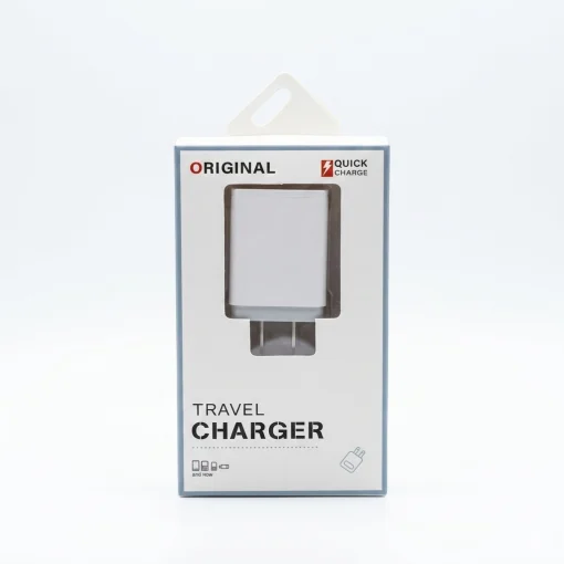 Cod. 062 Cargador de pared universal AR001 / 2*Puertos USB-A DC 5V / 2.4A