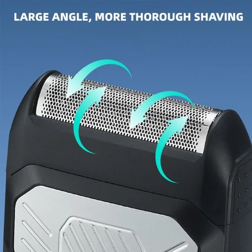 Cod. C:1042 Afeitadora Portátil Hyundai PHT -109 / 5w / Bat. 600 MAH Usb-C / Carga 1.5H / Uso 120 Min / 6000RPM / Negro