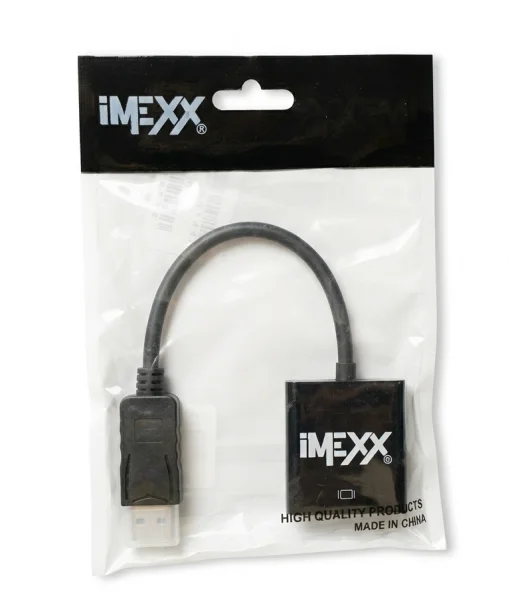 Cod. 228 Adaptador de V&iacute;deo iMEXX IME-19841 / de Display Port (macho) a VGA (hembra)