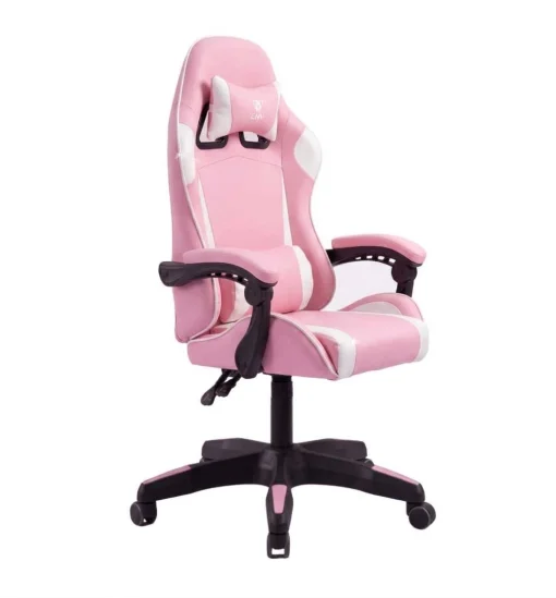 Cod. 1173 Silla Gamer ENV Aphrodite Pink / Almohada cabeza y zona lumbar / Rotaci&oacute;n 360&deg; / Respaldo reclinable 180&ordm;