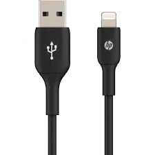 Cod. C:251 Cable HP Lightning a USB-A datos / Carga 5V 2.4A Max. / Certificación MFi / 1 m / Black