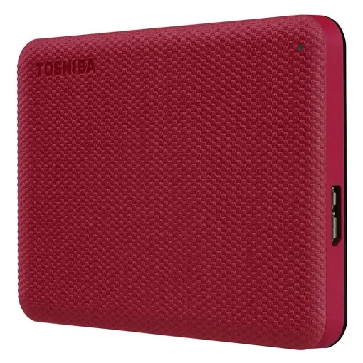 Cod. X:440 Disco Duro Externo TOSHIBA Canvio Advance 1TB -Rojo / 2.5" / USB 3.2 Gen1 / Software de copia de seguridad autom&aacute;tica / Protecci&oacute;n con contrase&ntilde;a
