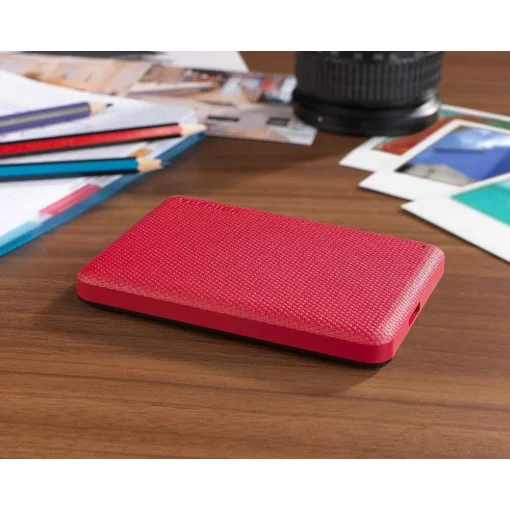 Cod. X:440 Disco Duro Externo TOSHIBA Canvio Advance 1TB -Rojo / 2.5" / USB 3.2 Gen1 / Software de copia de seguridad autom&aacute;tica / Protecci&oacute;n con contrase&ntilde;a