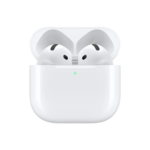 Cod. 145 Aud&iacute;fonos Apple AirPods 4 con ANC (MXP93LL/A) / BT5.3 / Chip H2 / Cancelaci&oacute;n Activa de Ruido / Audio Adaptativo / Estuche Carga USB-C / IP54