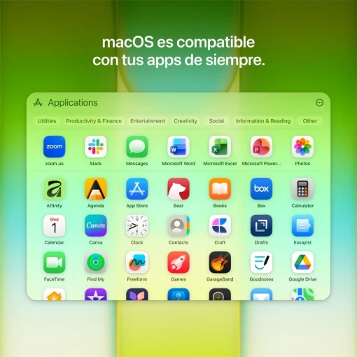 Cod. 1824 Apple MacBook Neo 2026 (MHFF4LL/A) / Chip&nbsp;A18&nbsp;Pro (IA &amp; Apple Intelligence) / 8GB RAM / 256 SSD / 13" Liquid Retina IPS (nativa: 2408 x 1506) / Teclado Magic Ingl&eacute;s / C&aacute;mara FaceTime HD 1080p / Hasta 16 Horas de Autonom&iacute;a / &Iacute;ndigo/Azul