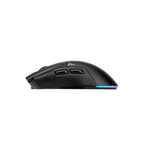 Cod. GM:231  Mouse MARVO Duke 20 M803W WK / Modo Dual (Wireless 2.4G + Cableado) / 4800DPI / Iluminación RGB (14 modos) / 7 botones / batería 500mAh recargable USB-C