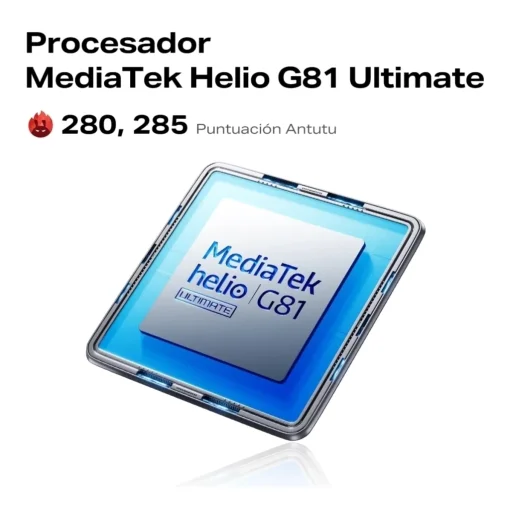 Cod. 284 Infinix HOT 60i / 6.7&quot; HD+ 120Hz / Ram 8GB (16GB exten.) / 256GB Alm. / Helio G81 / Android 15 / Cam. 50MP + 8MP Frontal / NFC / Bat. 5160mAh, 45W / Neon Red