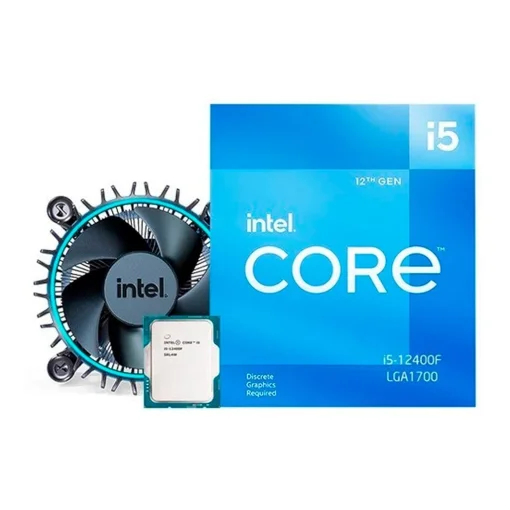 Cod. 182 Procesador Intel Core i5-12400F (Sin video) 12va. Generaci&oacute;n / FCLGA 1700 / 6 n&uacute;cleos, 18 MB cach&eacute;, hasta 4,40 GHz