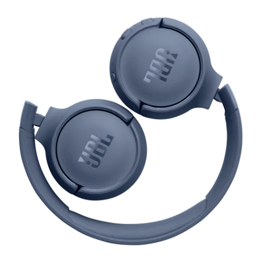 Cod. 135 Aud&iacute;fonos JBL TUNE 520BT Azul / Bluetooth&reg; 5.3 / Sonido Pure Bass / ecualizador / 57 horas de duraci&oacute;n y carga r&aacute;pida (5 minutos = 3 horas) / Llamadas manos libres con Voice Aware