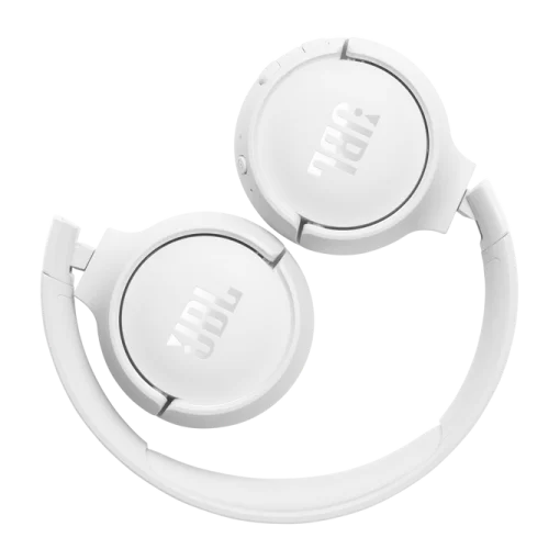 Cod. 121 Audífonos JBL TUNE 520BT Blanco / Bluetooth® 5.3 / Sonido Pure Bass / ecualizador / 57 horas de duración y carga rápida (5 minutos = 3 horas) / Llamadas manos libres con Voice Aware