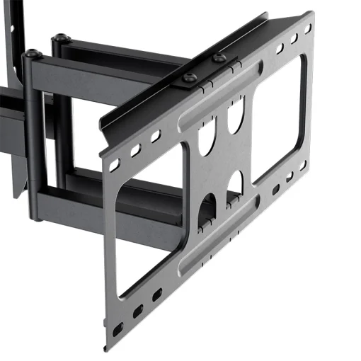 Cod. 1101 Soporte plegable P/TV KlipXtreme KTM-956 / 37"a 90" Max. 60Kg. (132lbs.) / Sistema nivel de burbuja / Compatible TVS curvos y planos / Inclinaci&oacute;n +5&ordm;-15&ordm; / Giro&nbsp;120&deg;