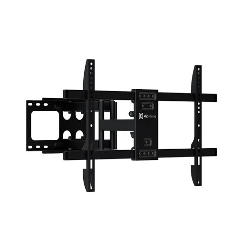 Cod. 1101 Soporte plegable P/TV KlipXtreme KTM-956 / 37"a 90" Max. 60Kg. (132lbs.) / Sistema nivel de burbuja / Compatible TVS curvos y planos / Inclinaci&oacute;n +5&ordm;-15&ordm; / Giro&nbsp;120&deg;