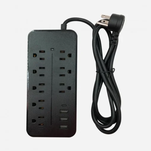 Cod. 008 Cortapicos multipuertos de 8 Salidas + 3*USB-A + 1*USB-C