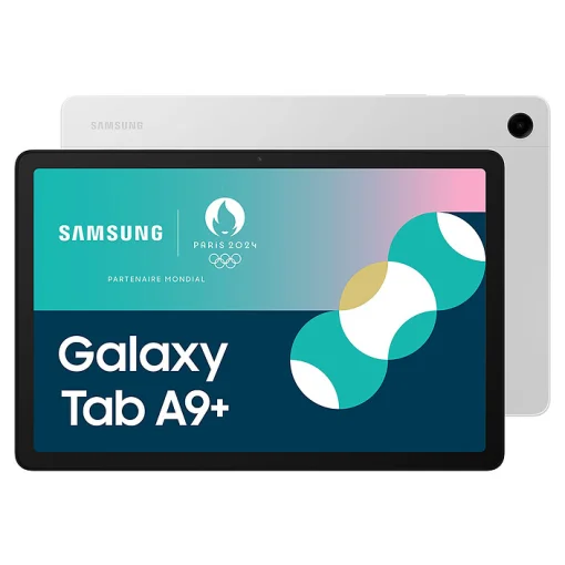 Cod. 135  Tablet Samsung Galaxy Tab A9+ (SM-X210) / Snapdragon 695 / 11" WUXGA, 90Hz / RAM 4GB / 64GB Alm. Exp. MicroSD (hasta 1TB) / Android 15 / Wi-Fi 5, BT 5.1 / Cam. post. 8MP, front. 5MP / Dolby Atmos / Bat. 7040 mAh - Silver