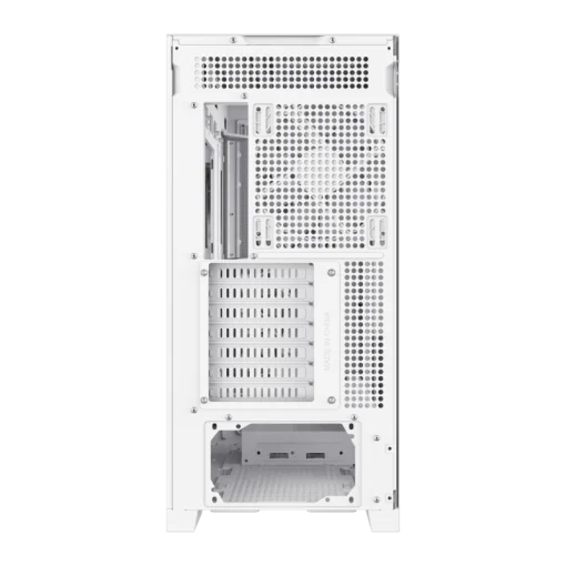 Cod. 393 Leader 2 WH / E-ATX, ATX, M-ATX, ITX / 2*USB3.1, 1*USB-C, 1*Audio Combinado / LAT. VIDRIO TEMPL. FRONTAL MALLA METAL CONTROLADOR ARGB PWM AURA Sync/ 1*FAN RGB post (ya incluido), 3* FAN RGB FRONT (ya incluidos), 2* FAN Inferior (opcionales).