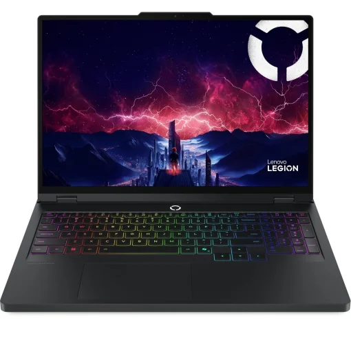 Cod. 1820 LENOVO LEGION Pro 5 /&nbsp;AMD Ryzen&trade; 9 8945HX (16 n&uacute;cleos / 32 hilos, 2,5 / 5,4 GHz, 64 MB L3)/ 16GB DDR5 / 1 TB M.2 PCIe 4.0x4 NVMe / NVIDIA GeForce RTX&trade; 5060 8GB GDDR7 / 16" WQXGA (2560x1600) 240Hz G-SYNC / Windows 11 / Wi-Fi 7 &amp; BT 5.4 / Teclado