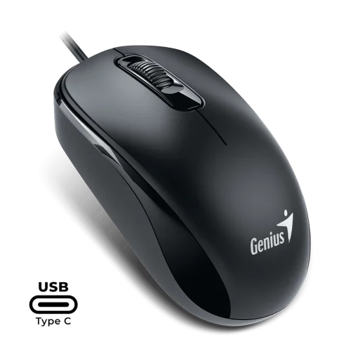 Cod. G:276 Mouse Genius DX-110 / USB tipo-C / 3 botones / DPI 1200
