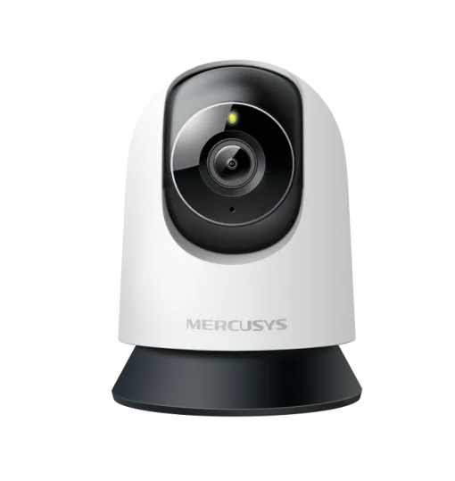 Cod. 399 Cámara Smart Mercusys MC210 360º 2K 3MP / Detección y seguimiento de movimiento / vista nocturna hasta 12 m / Audio bidireccional / zona de privacidad / Soporta MicroSD (hasta 512GB) / compatible con Asist. Google y Amazon Alexa.