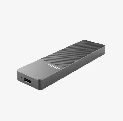 Cod. 034 Capsula HIKSEMI MD202 para SSD M.2 NVMe y M.2 SATA / 10Gbps / Compatibles: Windows/MacOS/Linux /Android / USB 3.2 Gen 2 Tipo-C / Aleaci&oacute;n de aluminio gris