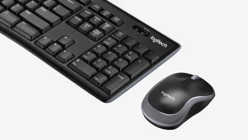 Cod. LO:273 Kit LOGITECH MK270 Teclado &amp; mouse Wireless 2.4GHz / 8 botones acceso rápido / Diseño a prueba de derrame líquidos / Incl. pilas AA larga duración / Español