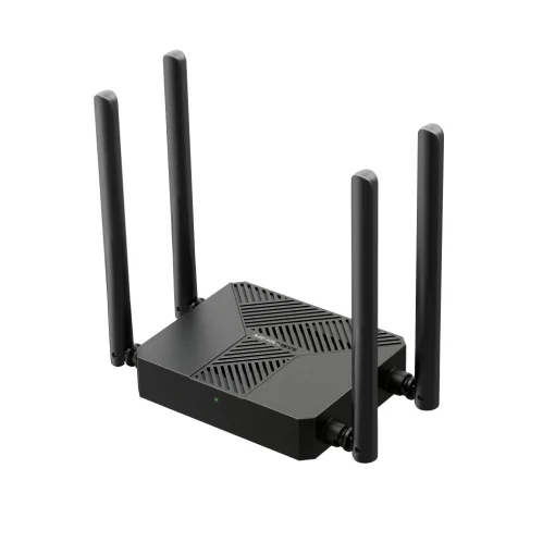 Cod. 138 Router MERCUSYS MR62X Wi-Fi 6 / AX1500 Dual Band 1.5 Gbps (1201Mbps 5GHz + 300Mbps 2.4GHz) / Puertos LAN/WAN GIGABIT / 4 Antenas Multidireccionales / OFDMA y MU-MIMO / WPA3 / control con App / Compatible con EasyMesh