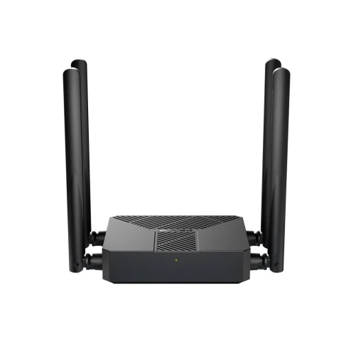Cod. 138 Router MERCUSYS MR62X Wi-Fi 6 / AX1500 Dual Band 1.5 Gbps (1201Mbps 5GHz + 300Mbps 2.4GHz) / Puertos LAN/WAN GIGABIT / 4 Antenas Multidireccionales / OFDMA y MU-MIMO / WPA3 / control con App / Compatible con EasyMesh
