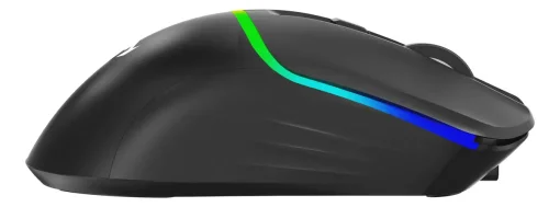 Cod. 299 Mouse Gaming ACER NITRO OMR246 / Tri-modo Wireless (2.4G &amp; BT 5.0) + cable / 7200 DPI / RGB din&aacute;mico / 6 botones / Dise&ntilde;o Ergon&oacute;mico /8 ultraligero (73g) / Bat. 500mAh