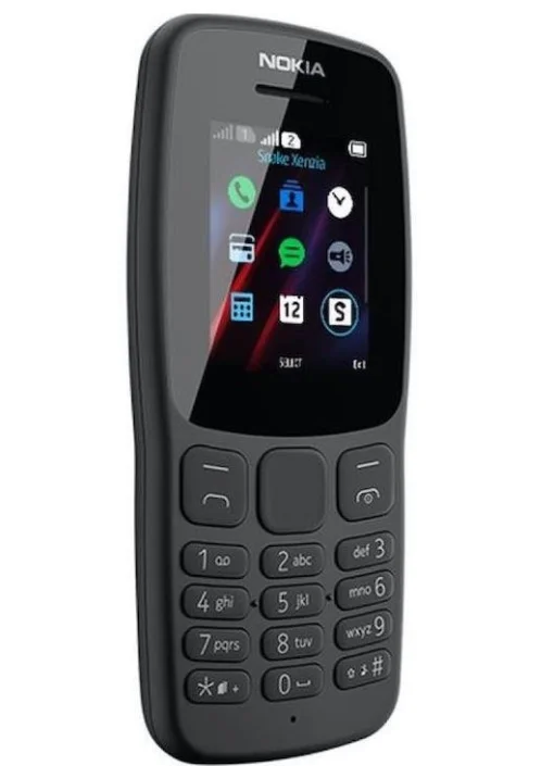 Cod. 318 NOKIA 106 Dual SIM 2G (TA-1114) / 1.8" Display / Bat. larga duraci&oacute;n (15.7H conversaci&oacute;n) / Alm. 2000 contactos / LED touch, Radio FM, juegos integrados&nbsp;/ Black