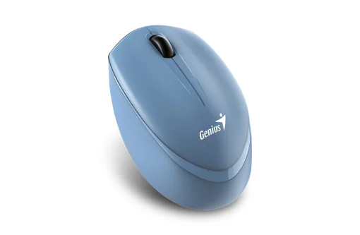 Cod. GE:196 Mouse Genius Wireless NX-7009 / 1200DPI /&nbsp;tecnolog&iacute;a BlueEye / Azul-Gris