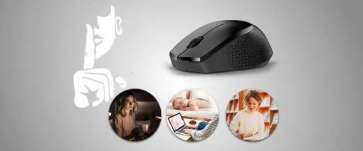 Cod. GE:162 Mouse Genius Wireless Silencioso NX-8000S / 1200DPI / Silencioso, Ergo C&oacute;modo / 2.4 GHz /&nbsp;Tecnolog&iacute;a BlueEye / Negro