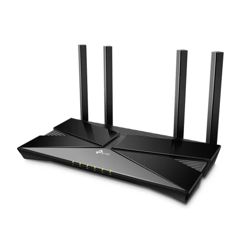 Cod. 119 Router Wi-Fi 6 AX3000 Gigabit de Doble Banda TP-LINK Archer AX53 / 5GHz 2402 Mbps y 2.4GHz 574 Mbps / 4* P/LAN GIGABIT y 1* P/WAN GIGABIT/ WPA3 / Tecnología OFDMA - Beamforming /seguridad HomeShield / Compatible con Alexa /OneMesh™