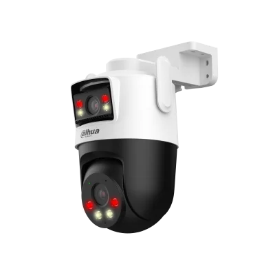 Cod. 372 Cámara Smart Exterior 360° DAHUA Picoo Dual 3K D1 5MP+5MP / Wi-Fi 6 / Vista Nocturna Dual Ligth (50m IR) / Detección humana/vehículo IA / 6*modos patrulla / Alarma (Luz y sonido) / Seg. automát. / Audio bidireccional / Soporta microSD (hasta 256G