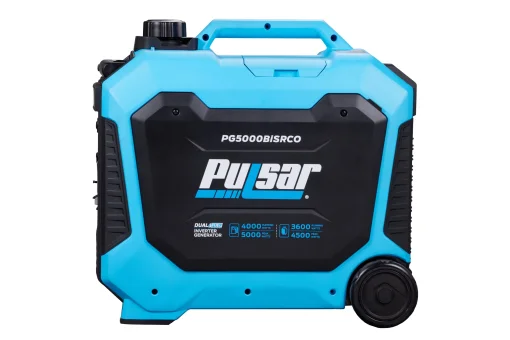 Cod. 234 Generador Inverter Pulsar PG5000BiSRCO 5000W Siliencioso / Dual: Gas o Gasolina 3GL. / Salida: 1*RV 120V 30A (TT-30R), 2*CA 120V 20A (5-20R) 1*USB-A 1* USB-C / arranque de control remoto / detector de CO