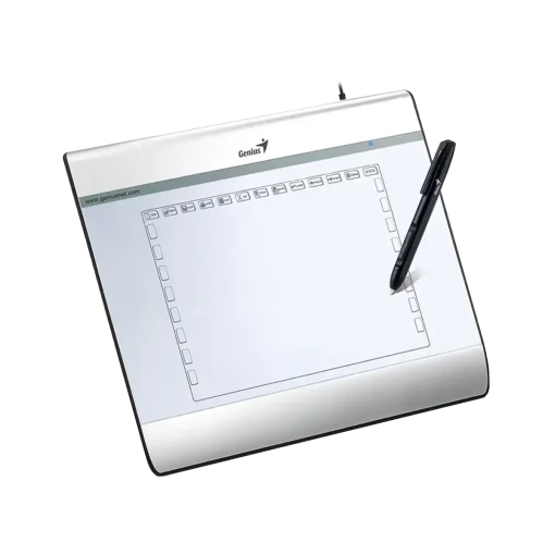 Cod. 129 Tablet Digitalizadora Genius EasyPen i608 / 6” * 8&quot; / Lápiz inalámbrico sensible 2048 niveles de presión / Todo tipo formas y grosor / Compatible: Windows®